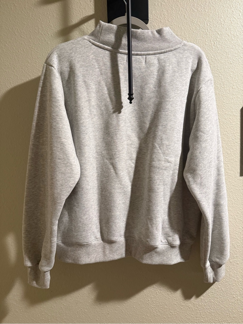 PARKER White Hoodie with Red and Navy Logo - Picture 5 of 8
